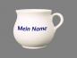 Preview: Mollytasse mit Schrift Streublume