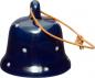 Preview: Glocke 5,0cm blau 1P