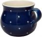 Preview: Molly-Mini-Tasse blau 1 Punkt