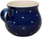 Preview: Molly-Mini-Tasse blau 1 Punkt