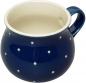 Preview: Molly-Mini-Tasse blau 1 Punkt