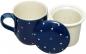 Preview: Tea mugs with sieve and lid blue 1 point