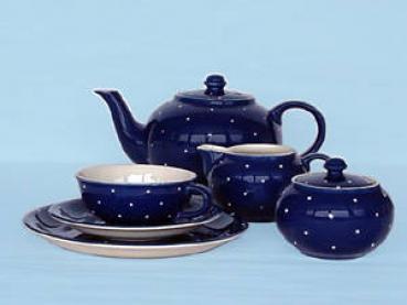 Tea service 15-piece Blue 1 point