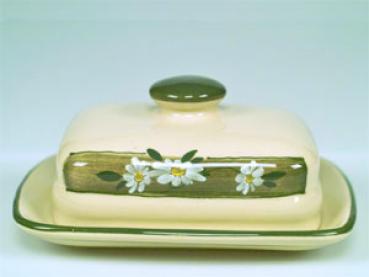 Butterdose Dekor Margueritenblume