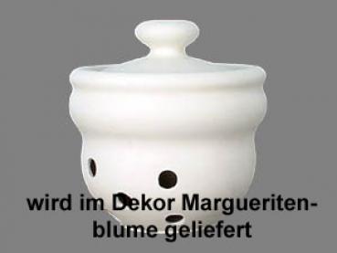 Kartoffeltopf Dekor Margueritenblume