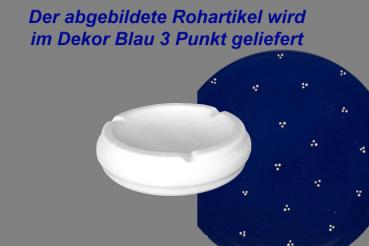 Ascher 15 cm blau 3 Punkt