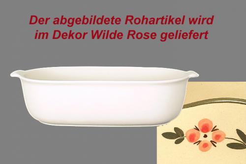 Auflaufform 30 Wilde Rose