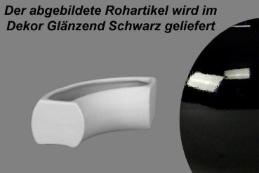 Blütenkranz Voll glänzend schwarz