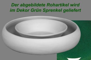 Blütenkranz Voll grün Sprenkel