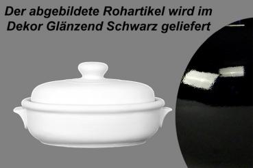 Brottopf klein glänzend schwarz