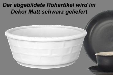 Brötchenkorb matt schwarz