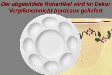 Eierteller Vergissmeinnicht bordeaux