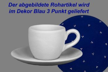 Espresso komplett blau 3 Punkt