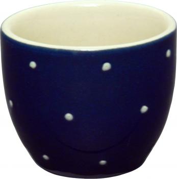 Espresso-Tasse blau 1 Punkt