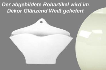 Kaffeefilterhalter glänzend weiß