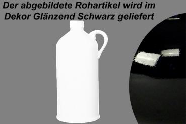 Flasche 0,5 glänzend schwarz