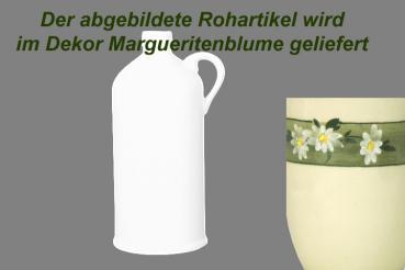 Flasche 2,5 Dekor Margueritenblume