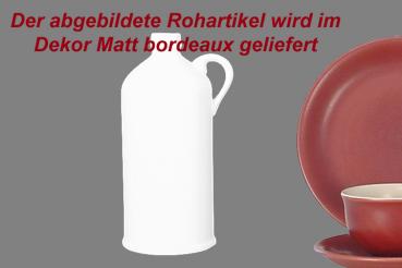 Flasche 2,5 matt bordeaux