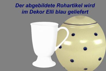 Fußtasse Elli blau