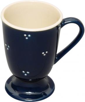 Fußtasse blau 3 Punkt