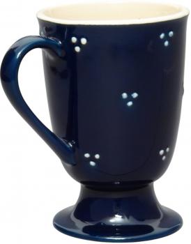 Fußtasse blau 3 Punkt