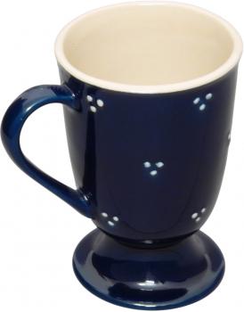 Fußtasse blau 3 Punkt