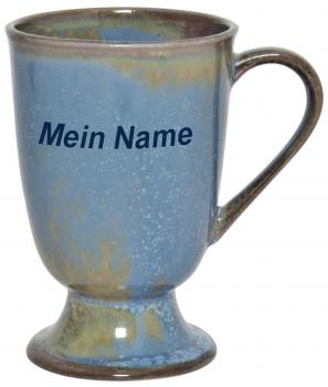 Fußtasse mit Schrift Nordatlantik