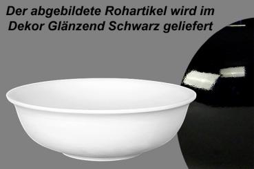 Gemüseschüssel 24 glänzend schwarz