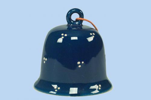 Glocke 5 cm blau 3 Punkt