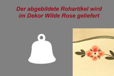 Glocke 5 cm Wilde Rose