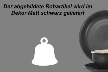 Glocke 5,0cm matt schwarz