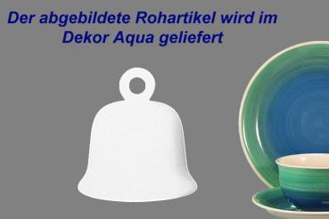 Glocke groß Aqua