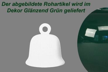 Glocke groß glänzend grün