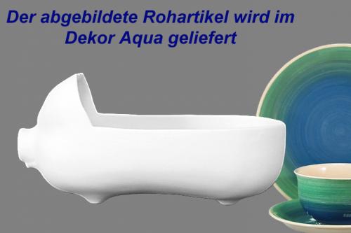 Hackepeterschwein groß Aqua