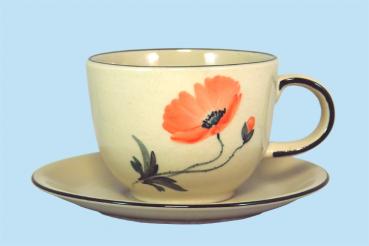 Jumbotasse Mohn