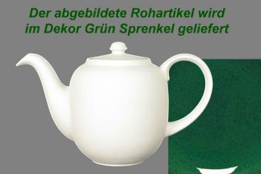 Kaffeekanne 0,9 l grün Sprenkel