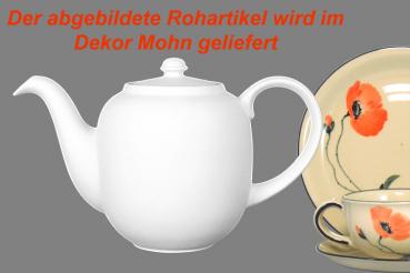 Kaffeekanne 1,3 Liter Mohn