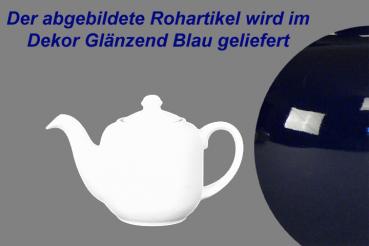 Kaffeekanne 0,4 l glänzend blau