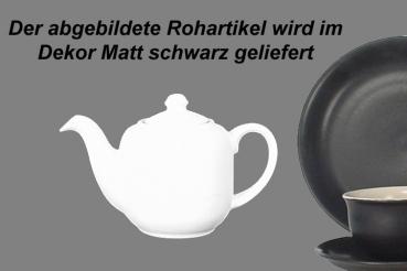 Kaffeekanne 0,4 l matt schwarz