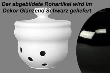 Kartoffeltopf gälnzend schwarz