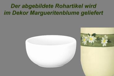 Kompottschale Dekor Margueritenblume