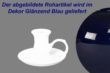 Leuchter Nachtlicht glänzend blau