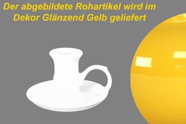 Leuchter Nachtlicht glänzend gelb