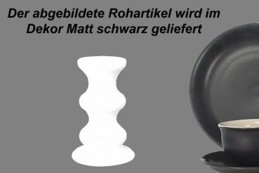 Leuchter matt schwarz