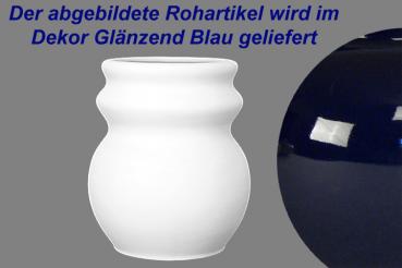 Löffeltopf glänzend blau