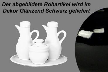 Menage  glänzend schwarz