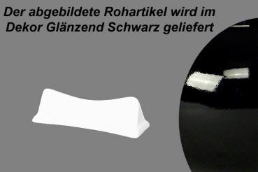 Messerbänkchen glänzend schwarz