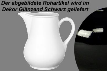 Milchtopf 0,5 glänzend schwarz