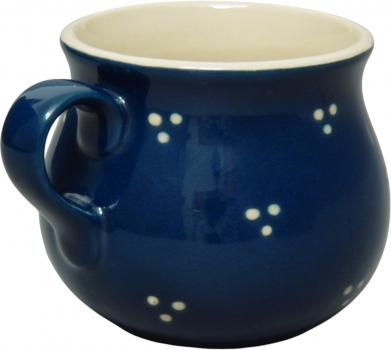 Molly-Mini-Tasse blau 3 Punkt