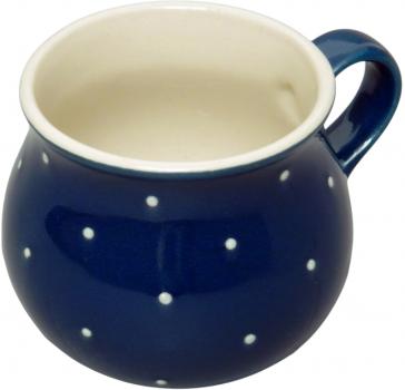 Molly-Mini-Tasse blau 1 Punkt